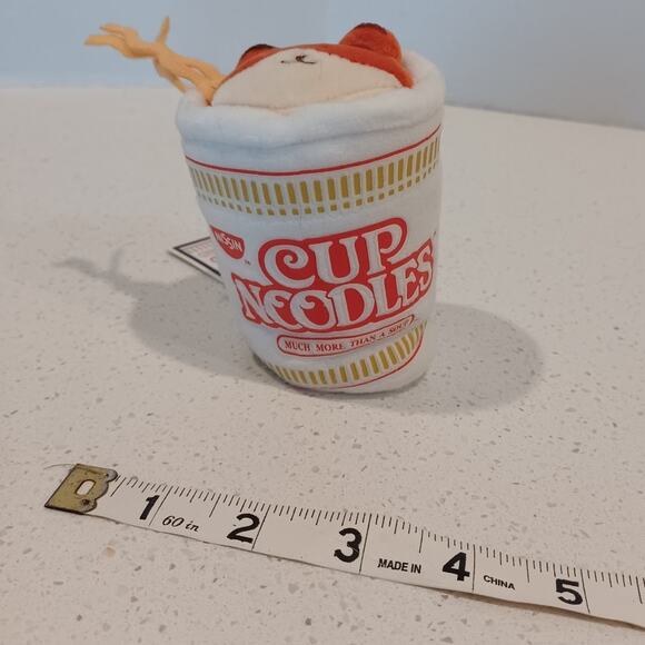 NEW Anirollz NISSIN CUP NOODLES Foxiroll Plush Toy - Picture 3 of 3
